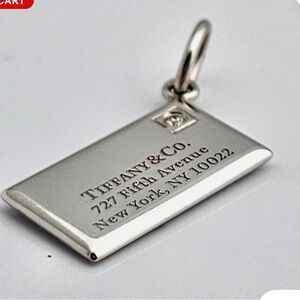 ISO Tiffany & Co. Silver Envelope Charm